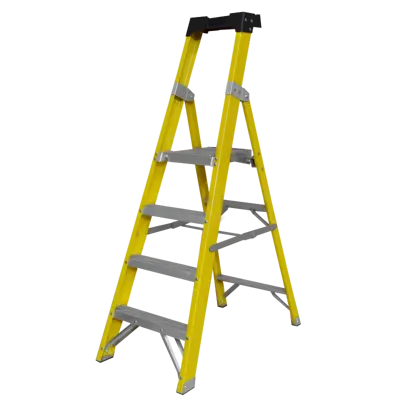 LFI Pro K8 Fibreglass Platform Stepladder