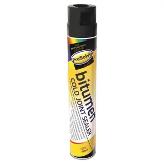 ProSolve Bitumen Cold Joint Sealer Aerosol 750ml (Box Qty: 12)