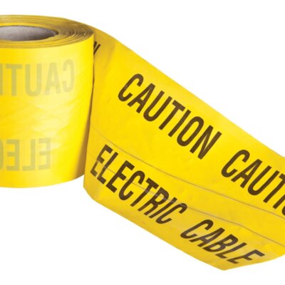 ProSolve Detectable Underground Tape - Electric Cable (Box Qty: 4)