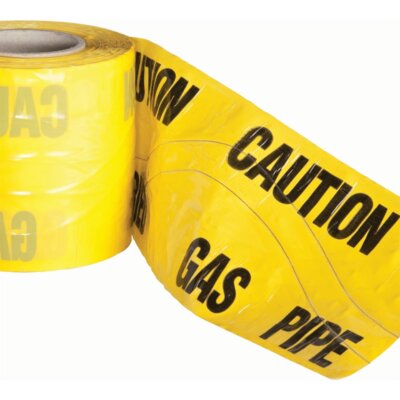 ProSolve Detectable Underground Gas Main Tape (Box Qty: 4)