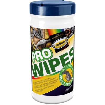 ProSolve Anti-Weil's ProWipes (Tub of 200 Wipes) (Box Qty: 6)