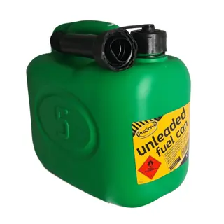 Green Plastic Fuel Can 5l (Box Qty: 10)