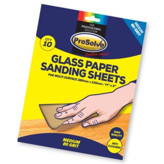 ProSolve Delta Glass Paper Sanding Sheets