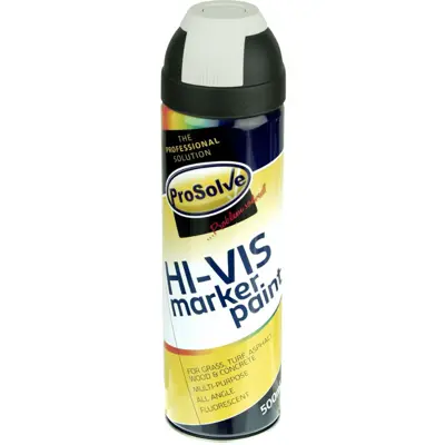 ProSolve HI-VIS Fluorescent (With Swivel Safety Cap) Paint Aerosol 500ml