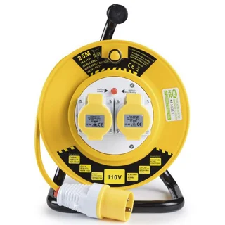 Elite EXR50M115 1.5mm 110 Volt Extension Reel 50m