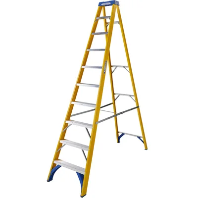 Werner 716 Series Fibreglass 10 Tread Step Ladder 2.79m