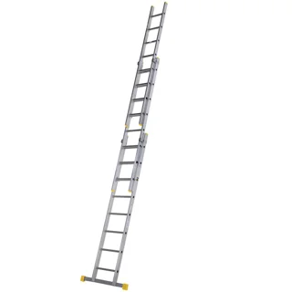 Werner 577 Series Square Rung Triple Extension Ladder