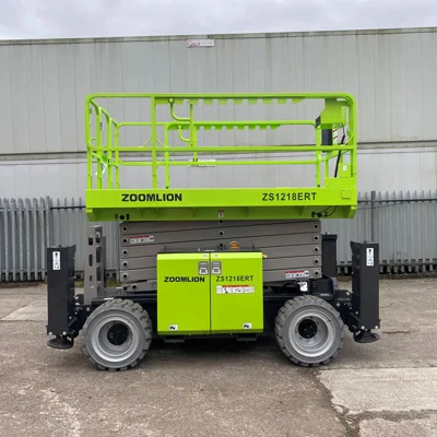 Zoomlion 13.8m AC Motor Drive Scissor Lift - 350kg