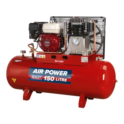 Sealey Air Power Belt Drive 150L Petrol Air Compressor