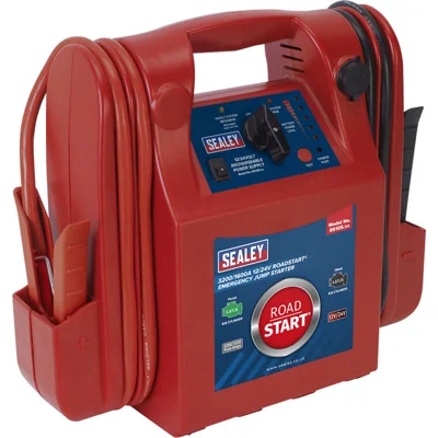 Sealey RoadStart 8-Cylinder 6L Jump Starter - 12V/24V - 3200A/1600A