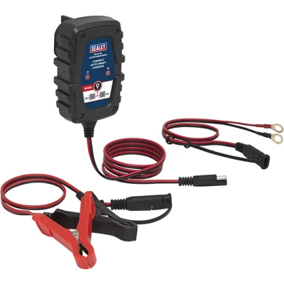 Sealey Compact Smart Trickle Charger - 1A 6/12V