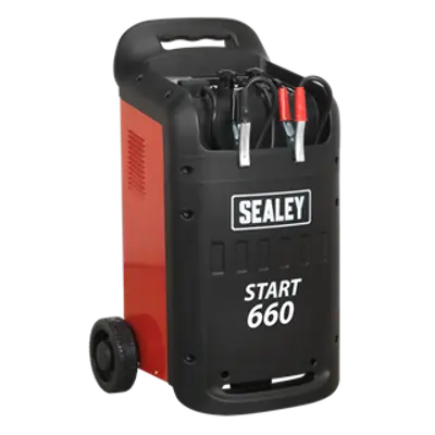 Sealey START660 Jump Starter Charger - 12/24V 660/100A