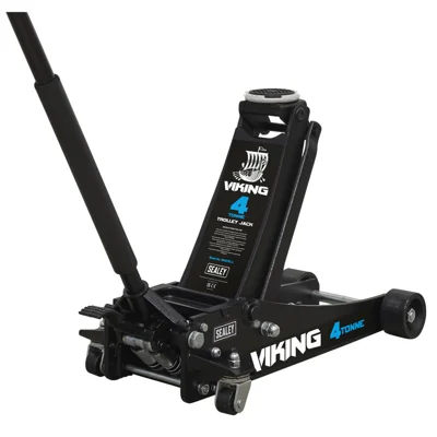 Sealey Viking Low Profile Professional Trolley Jack With Rocket Lift 4 Tonne