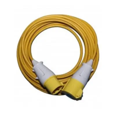 Connexion 110V Extension Lead With 32A Plug And Coupler - 14m 4.0mm