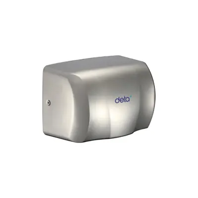 Deta 1.0kW Automatic Washroom Hand Dryer - Stainless Steel