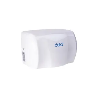 Deta 1.0kW Automatic Washroom Hand Dryer - White